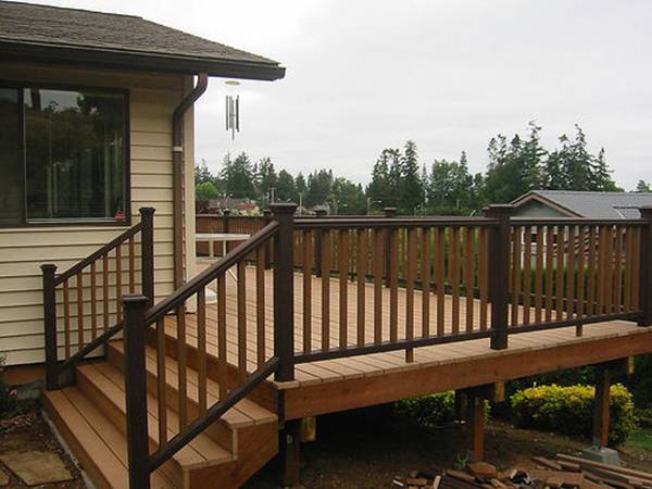 wood deck