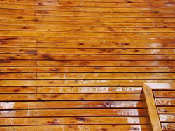 wood deck