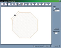 Basic octagonal deck design
